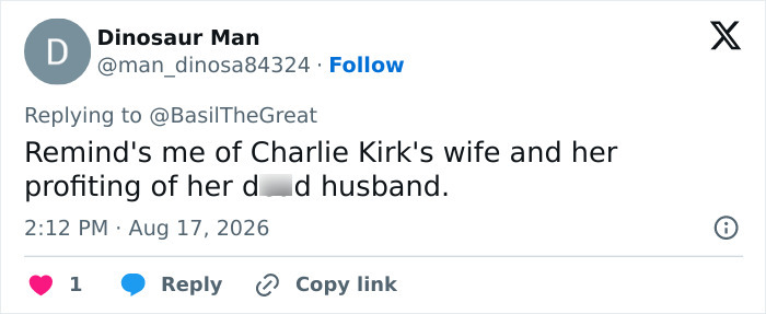Tweet mentioning Charlie Kirks wife, drawing a parallel to the Cambridge Professor PhD plagiarism scandal and GoFundMe. Tweet mentioning Charlie Kirks wife, drawing a parallel to the Cambridge Professor PhD plagiarism scandal and GoFundMe.
