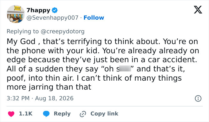 A tweet about a terrifying car crash, a son on the phone, and a sudden disappearance, leaving investigators stumped.