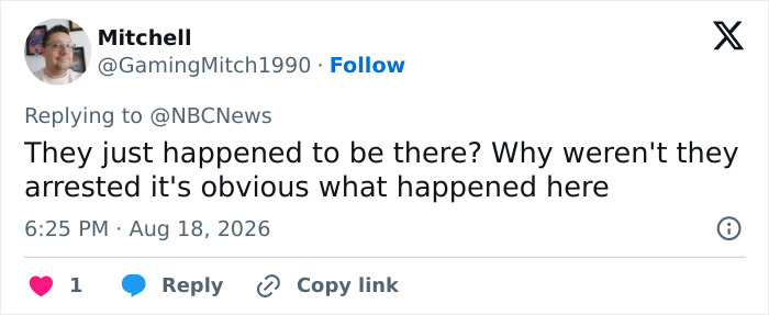 A tweet about Hayden Panettiere, asking, Why werent they arrested its obvious what happened here.