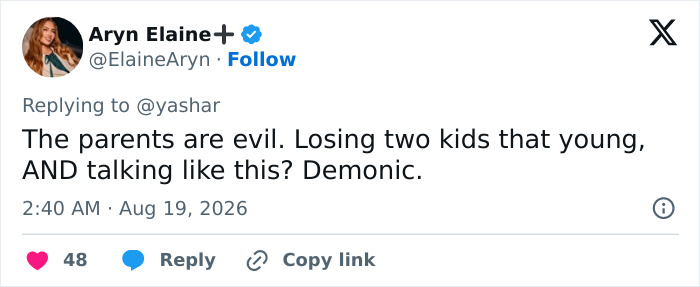 Hayden Panettiere's mom statements trigger fans fury. A tweet expressing parents are evil and demonic. Hayden Panettiere's mom statements trigger fans fury. A tweet expressing parents are evil and demonic.