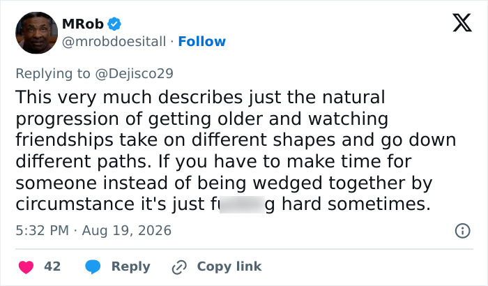 HIMYM stars comment about the cast's bond. A tweet from MRob about friendships changing as people get older. HIMYM stars comment about the cast's bond. A tweet from MRob about friendships changing as people get older.