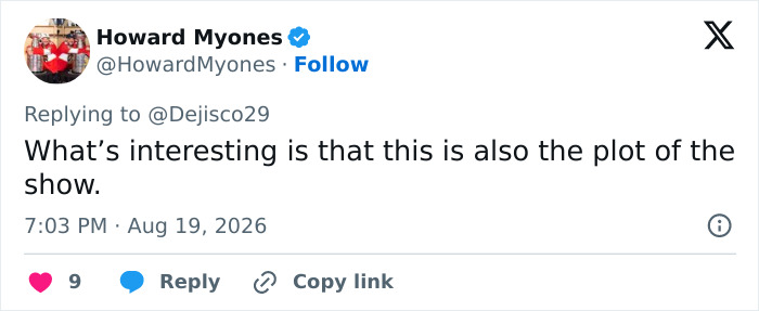 A tweet from Howard Myones mentioning the HIMYM stars cast's bond and the plot of the show. A tweet from Howard Myones mentioning the HIMYM stars cast's bond and the plot of the show.