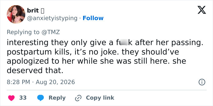 A tweet by @anxietyistyping criticizes Neutrogena after Hayden Panettiere controversy, stating they only care post-passing. A tweet by @anxietyistyping criticizes Neutrogena after Hayden Panettiere controversy, stating they only care post-passing.