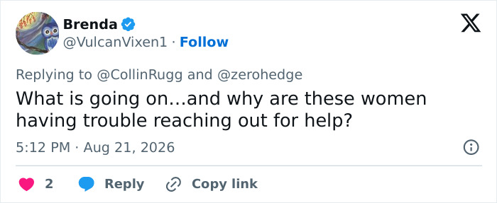 Tweet about cheerleader Laken Snelling newborn case, questioning why women are having trouble reaching out for help. Tweet about cheerleader Laken Snelling newborn case, questioning why women are having trouble reaching out for help.