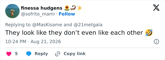 Tweet from finessa hudgens about Kendall Jenner and Jacob Elordi's romance, saying they don't even like each other. Tweet from finessa hudgens about Kendall Jenner and Jacob Elordi's romance, saying they don't even like each other.