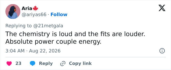 Tweet from Aria about Kendall Jenner and Jacob Elordi's romance, praising their chemistry and power couple energy. Tweet from Aria about Kendall Jenner and Jacob Elordi's romance, praising their chemistry and power couple energy.