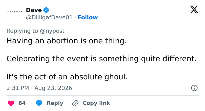 A social media post about a baby canceled decision, highlighting controversy over problematic fathers and fierce division. A social media post about a baby canceled decision, highlighting controversy over problematic fathers and fierce division.