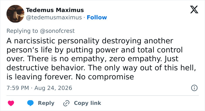 Tedemus Maximus tweet on Annie Knight's next move and destructive behavior. Tedemus Maximus tweet on Annie Knight's next move and destructive behavior.