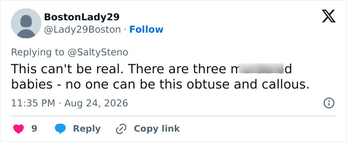 Screenshot of a tweet from BostonLady29 commenting on the viral video of the Green Dress Lady during the Lindsay Clancy trial. Screenshot of a tweet from BostonLady29 commenting on the viral video of the Green Dress Lady during the Lindsay Clancy trial.