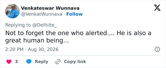 A tweet acknowledging the heroic actions of the teacher who alerted children about the Nepal floods. A tweet acknowledging the heroic actions of the teacher who alerted children about the Nepal floods.