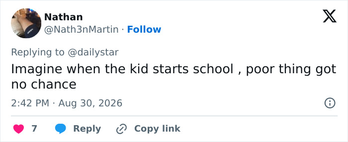 A tweet commenting on Bonnie Blue's controversial stunts and the upcoming birth of her healthy baby, whose father is a mystery. A tweet commenting on Bonnie Blue's controversial stunts and the upcoming birth of her healthy baby, whose father is a mystery.