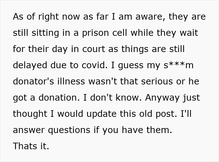 Adopted teen updates on birth parents in prison and doubts about the severity of birth father's illness. Adopted teen updates on birth parents in prison and doubts about the severity of birth father's illness.