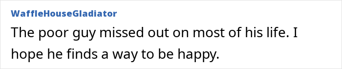 A comment expressing sympathy for the man who spent 37 years in prison, now freed by a DNA breakthrough.