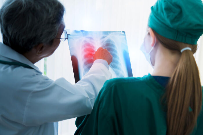 Doctors refuse to ignore concerning medical images like an X-ray, emphasizing things that can go wrong if overlooked.