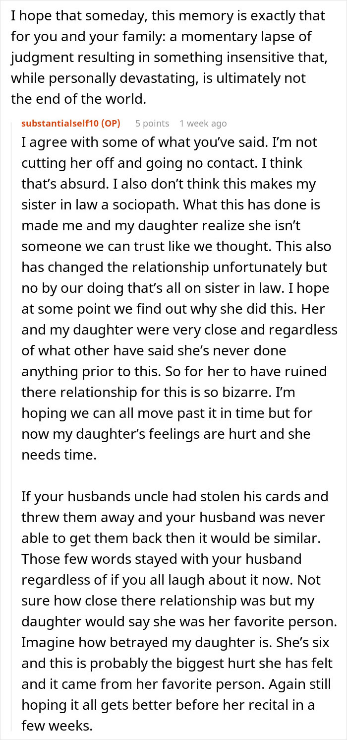 Adult Aunt Thinks It’s Okay To Steal From A Child, Gets Furious When Her Mom Fixes It Adult Aunt Thinks It’s Okay To Steal From A Child, Gets Furious When Her Mom Fixes It