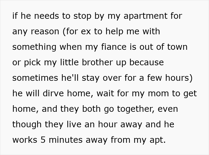 More text detailing the challenges to a woman's father-daughter bond, caused by a paranoid mom. More text detailing the challenges to a woman's father-daughter bond, caused by a paranoid mom.
