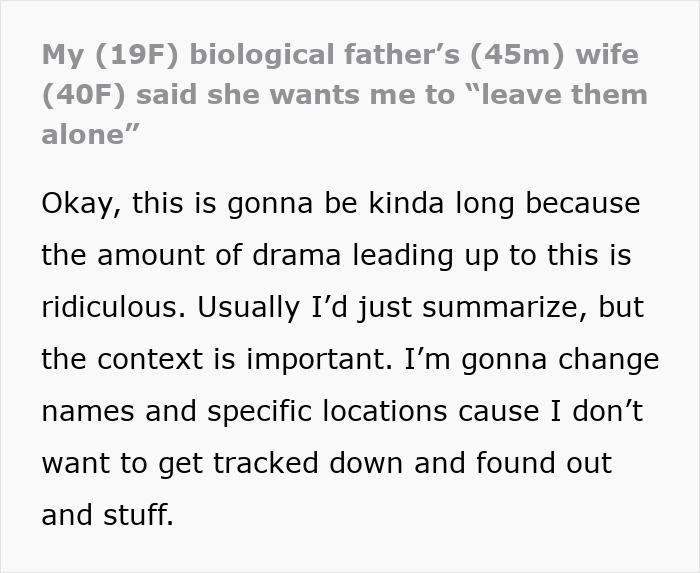 Adopted Woman Seeks Medical History From Biological Father, But His Furious Wife Blocks Her Attempts Adopted Woman Seeks Medical History From Biological Father, But His Furious Wife Blocks Her Attempts