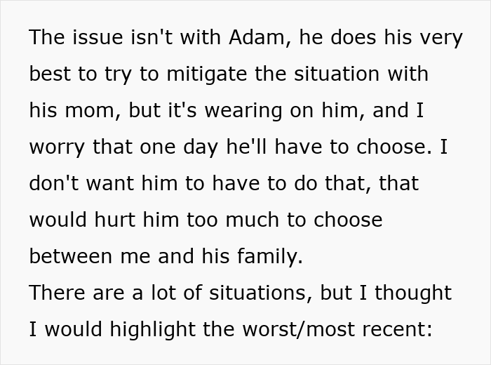 Future MIL Spends Years Sabotaging Son’s Relationship, Pushes His Fiancée Close To Calling It Quits Future MIL Spends Years Sabotaging Son’s Relationship, Pushes His Fiancée Close To Calling It Quits