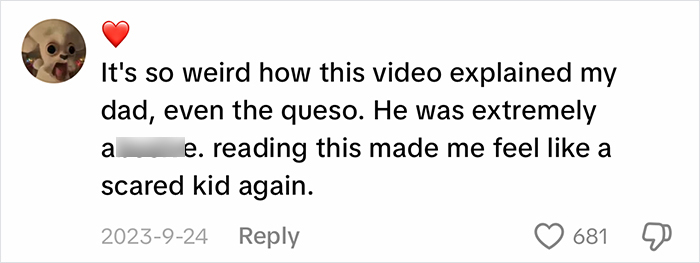 A social media comment about a new trend, featuring a user sharing info about their blue-collar husband. A social media comment about a new trend, featuring a user sharing info about their blue-collar husband.