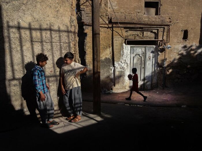 Playing Child By Farshid Ashkar
