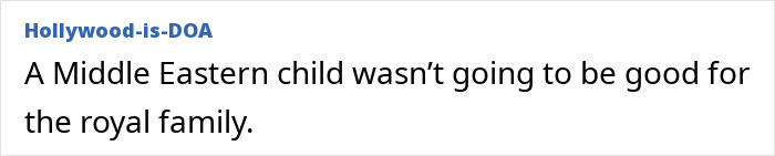 A comment discussing the royal family's reaction to Princess Diana's alleged secret pregnancy. A comment discussing the royal family's reaction to Princess Diana's alleged secret pregnancy.
