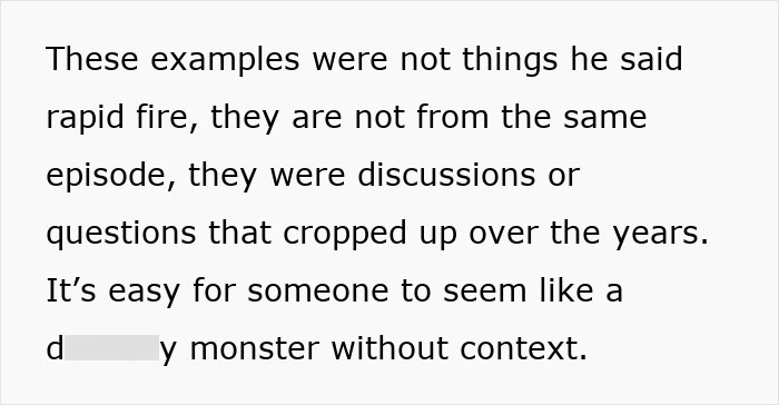 Wife clarifies context of hubby's questions, not making a big deal out of nothing. Wife clarifies context of hubby's questions, not making a big deal out of nothing.