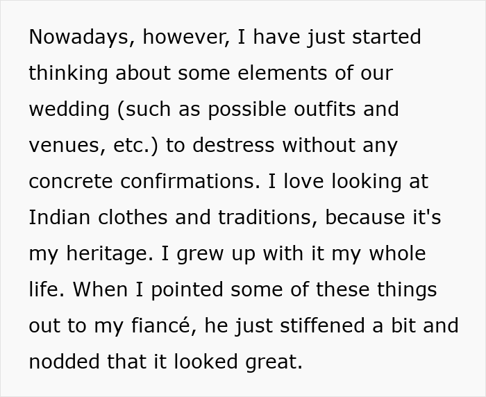 Woman Starts Planning Her Wedding, Finds Out What Her Fianc&eacute; Really Thinks About Her Culture And Religion