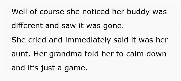 Adult Aunt Thinks It’s Okay To Steal From A Child, Gets Furious When Her Mom Fixes It Adult Aunt Thinks It’s Okay To Steal From A Child, Gets Furious When Her Mom Fixes It
