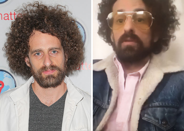 Hollywood star Ari Behn shows two portraits. He passed away suddenly after exposing inappropriate behavior behind-the-scenes.