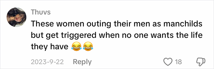 A comment about women sharing info about their blue-collar husbands and the life they have. A comment about women sharing info about their blue-collar husbands and the life they have.