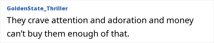 A comment about the Beckhams wedding craving attention and adoration that money cant buy. A comment about the Beckhams wedding craving attention and adoration that money cant buy.