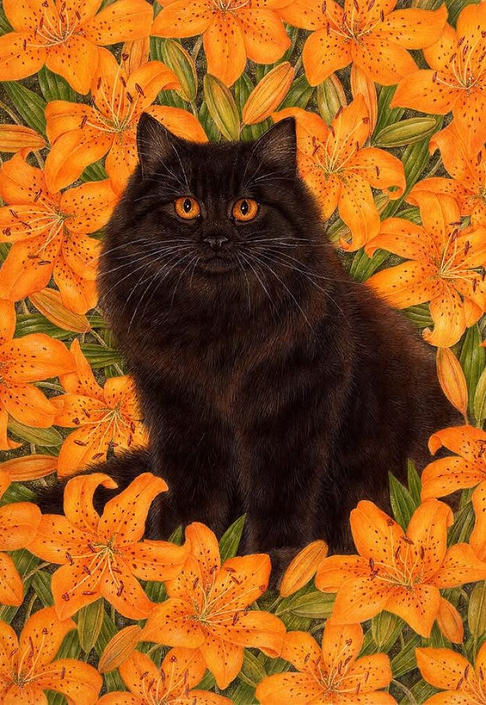 40 Heartwarming Pieces Of Art That Prove Cats Have Always Been Muses For Great Artists