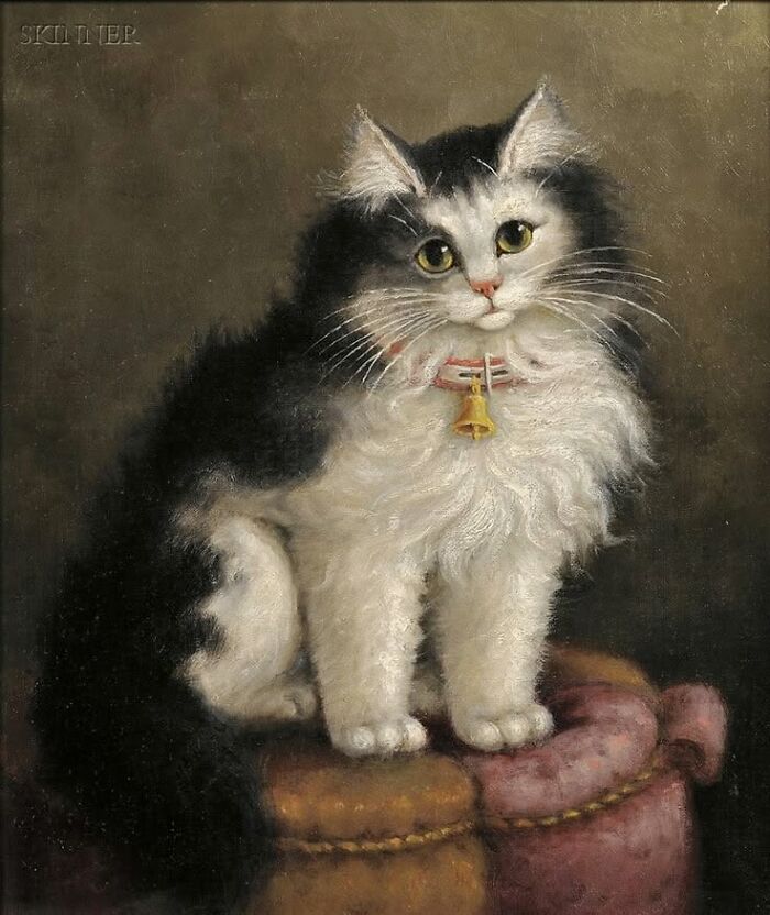 40 Heartwarming Pieces Of Art That Prove Cats Have Always Been Muses For Great Artists