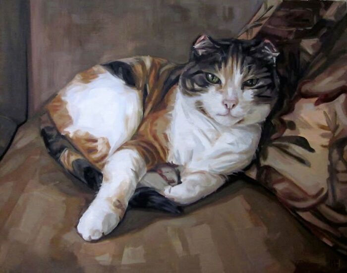 40 Heartwarming Pieces Of Art That Prove Cats Have Always Been Muses For Great Artists