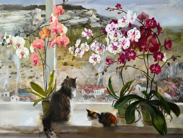 40 Heartwarming Pieces Of Art That Prove Cats Have Always Been Muses For Great Artists