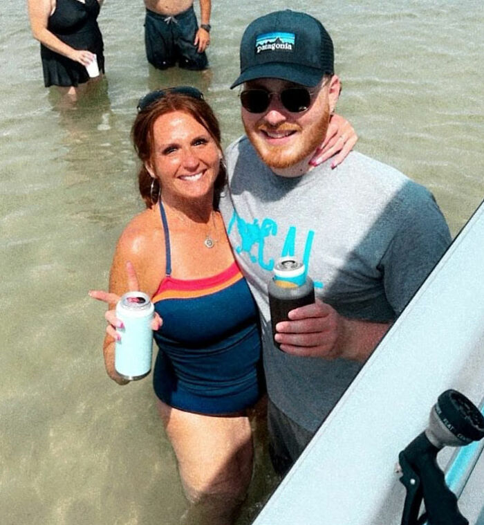 A woman who lost her leg to flesh-eating bacteria with a man, warning women about pre-swim habits. A woman who lost her leg to flesh-eating bacteria with a man, warning women about pre-swim habits.