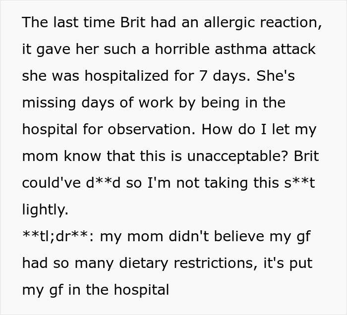 Woman Assumes Son’s GF Is Just High Maintenance, Gets A Stressful And Expensive Reality Check