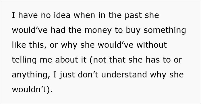 Text snippet: man questions his fiancée's fancy laptop purchase in her closet, sparking internet theories. Text snippet: man questions his fiancée's fancy laptop purchase in her closet, sparking internet theories.