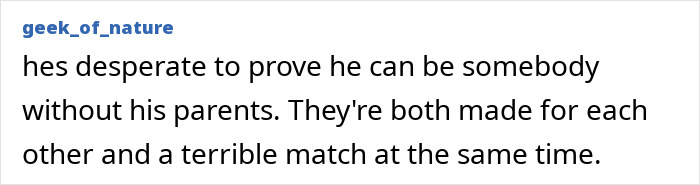 A comment about the Beckhams wedding, describing a desperate attempt to be somebody without parents. A comment about the Beckhams wedding, describing a desperate attempt to be somebody without parents.