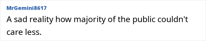 MrGemini8617 reflects on the public's perceived indifference towards Perez Hilton's heartbreaking question.