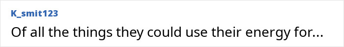 A comment about Harry Potter fans forcing authorities to reroute an undersea cable, questioning their energy use.