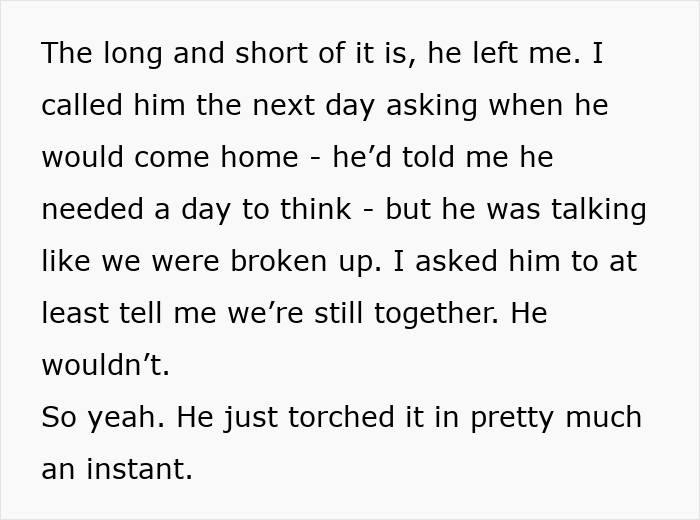 Woman Blindsided By Sudden End To Her “Rock Solid” Relationship Of 5 Years Woman Blindsided By Sudden End To Her “Rock Solid” Relationship Of 5 Years