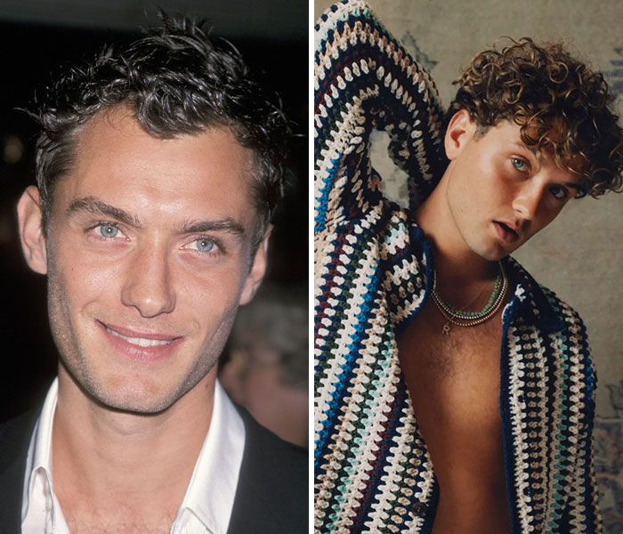 Jude Law and his nepo baby son, who stole his Hollywood actor dad's spot as a heartthrob.
