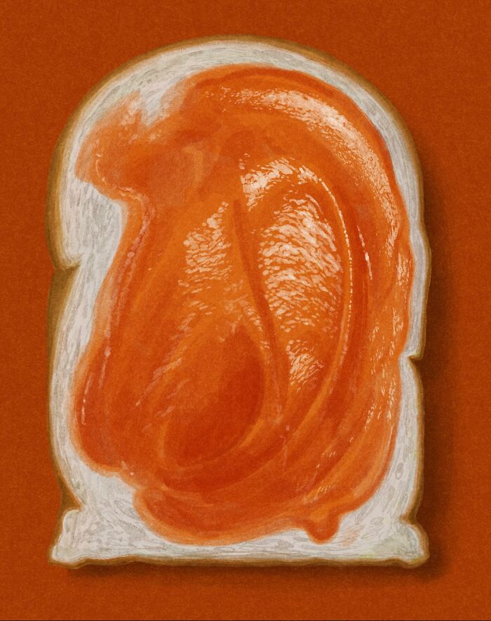 This Artist Turns Everyday Food Into Incredibly Realistic Digital Paintings (30 Pics)