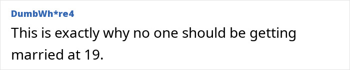 Screenshot of Reddit comment suggesting why marrying young can lead to a rock star coming out as gay later.