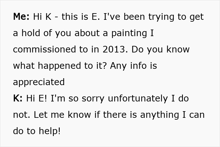 Store Owner Asks Artist To Talk To Her Through A Lawyer Thinking It Would Scare Them But She Gets A Letter Store Owner Asks Artist To Talk To Her Through A Lawyer Thinking It Would Scare Them But She Gets A Letter