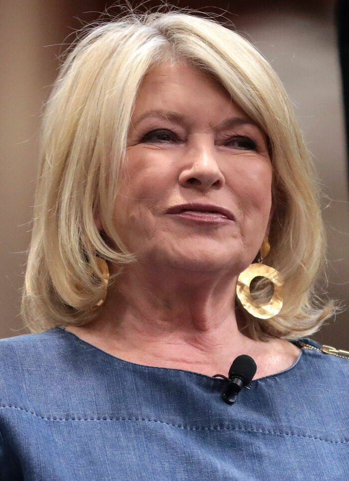 American Businesswoman and Author Martha Stewart, 85