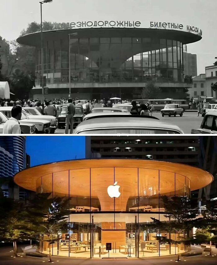 Similarity Between Apple Stores And Soviet-Era Architecture