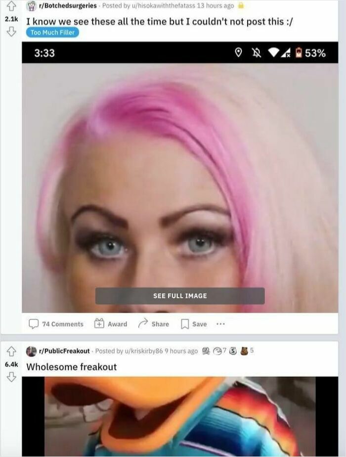 An ad for botched surgeries and a wholesome freakout, demonstrating how interesting and hilarious ad placement can be.