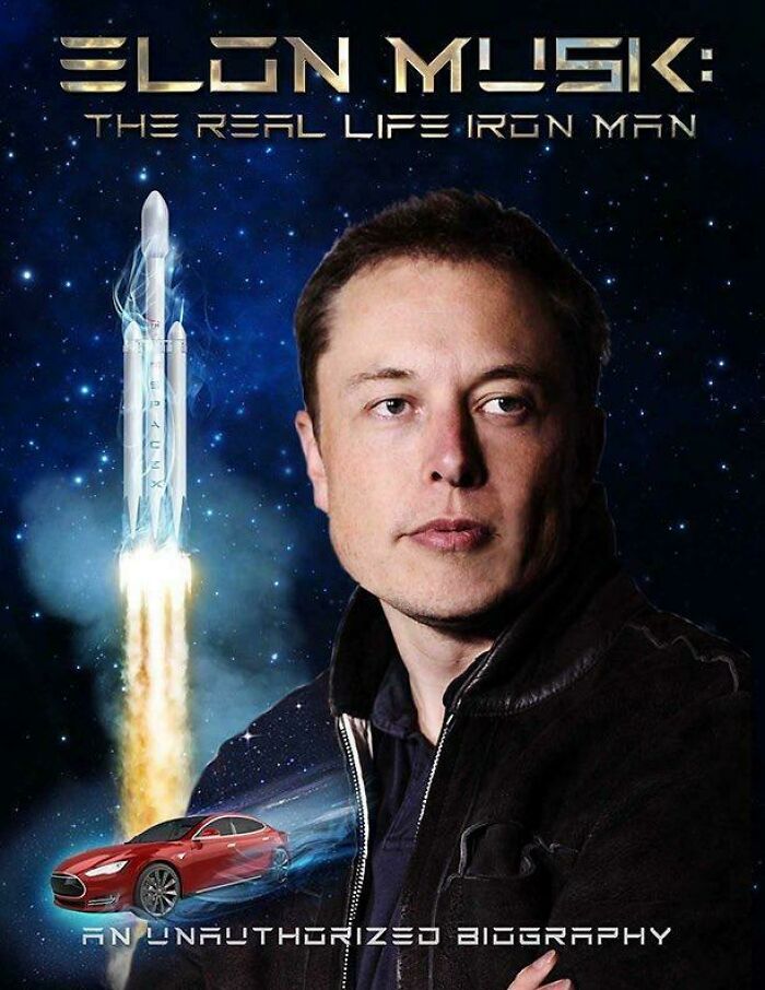 Elon Musk in an image that aged so poorly, people now cringe at the glorification.